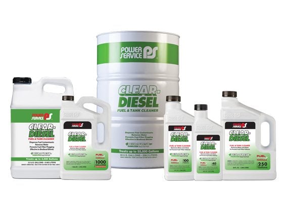 Clear Diesel Fuel and Tank Cleaner